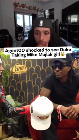 Agent00 schocked to see logan paul cohost mike majlak get his girl taken by Duke deniss#agent00#dukedennis#amp#fyp#viral