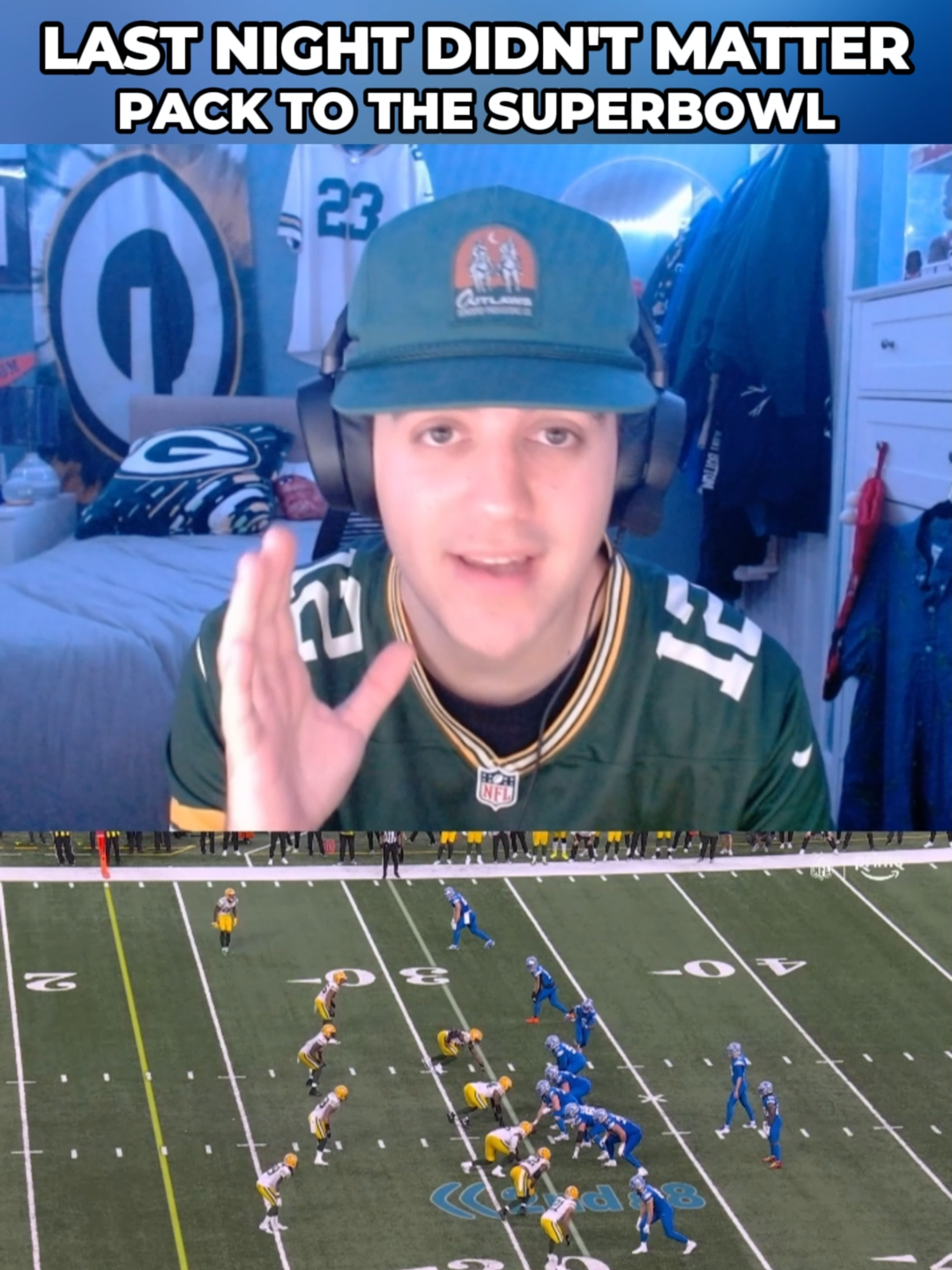 WE STILL MAKING PLAYOFFS BABY! #greenbaypackers #detriotlions #jordanlove #joshjacobs #jaredgoff #jahmyrgibbs #davidmontgomery #christianwatson #amonrastbrown #footballtiktok #foryoupageofficiall #fyp