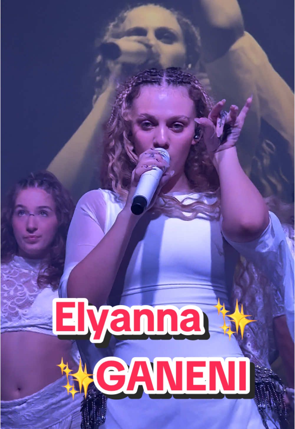 Elyanna ✨ GANENI 🧿👯‍♀️ Live Bruxelles 🇧🇪 @La Madeleine @elyanna🌟 #elyanna #ganeni #woledto #bruxelles #concerts 