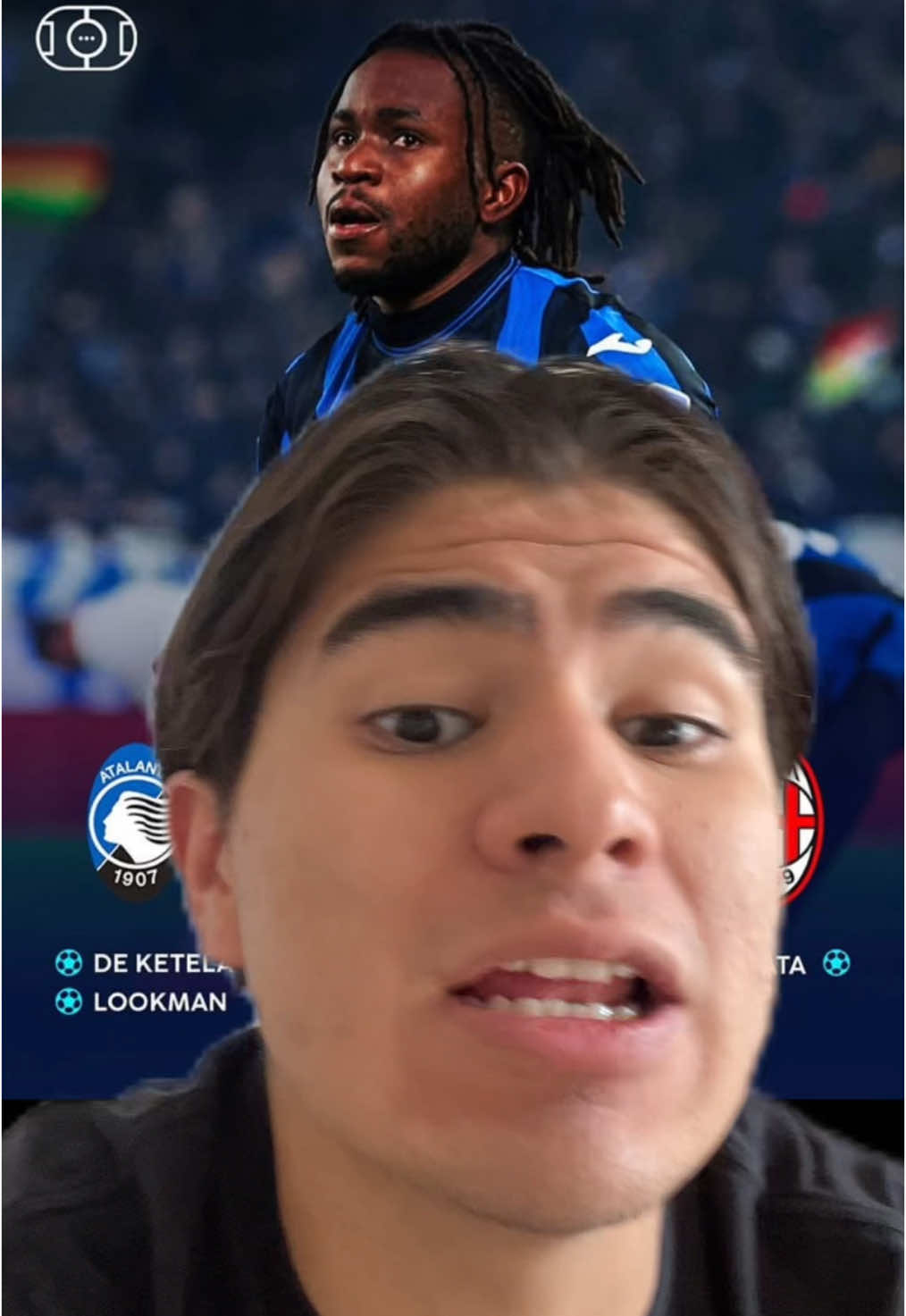 Atalanta vs Milán  Ig.Soyguazo #atalanta #fyp #futboltiktok #parati #serieatim #futbolmundial #fypppppppp 