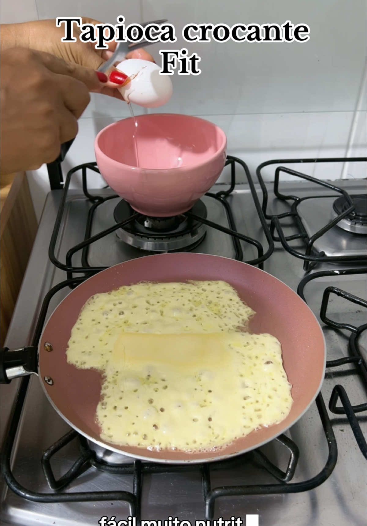 Vamos preparar uma tapioca crocante para o lanche da tarde . #dieta #regime #tapioca #receitafit #receitasimples #processodeemagrecimento #processodeemagrecimento #receitafacil #emagrecimento 