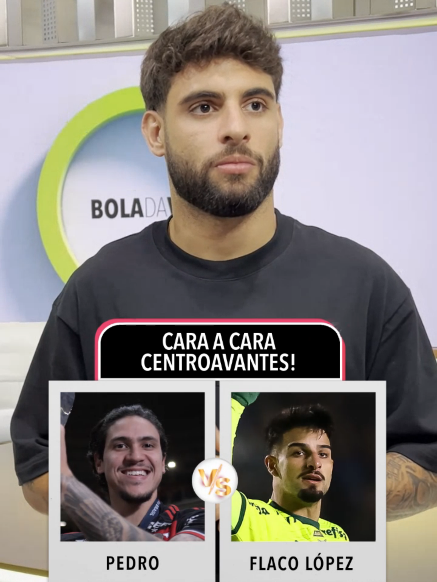 CARA A CARA DOS CENTROAVANTES COM YURI ALBERTO! 😳🔥 Gostou das escolhas do artilheiro, fã de esportes? Assista ao Bola da Vez com Yuri Alberto AMANHÃ, às 21h, pelo #DisneyPlus! #FutebolNaESPN #YuriAlberto #FutebolBrasileiro #Corinthians #Pedro #Endrick #futebol #TikTokEsportes