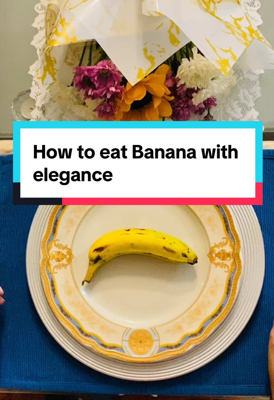 How to eat banana with fork and knife#Etiquette ,#Foodie #selfimprovement ,#mannersmatter ,#saudiarabia ,#tiktokviraltrending ,#useful ,#UAE,#pakista,#indiantiktok ,#outdoordining ,#viraltiktok ,#eligance ,#viraltiktok ,#as