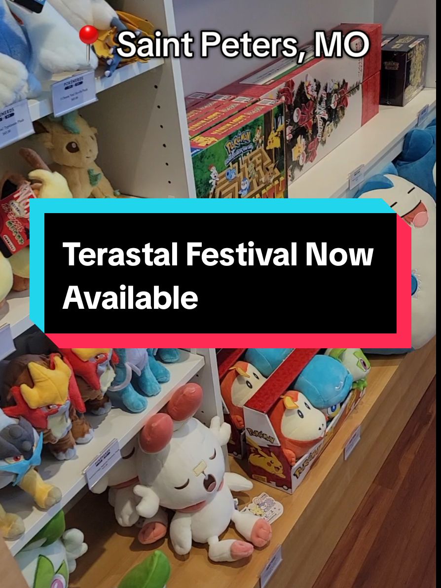 Terastal Festival Now Available at The PokeNerds Store!  #stl #pokenerds #missouri #pokemon 