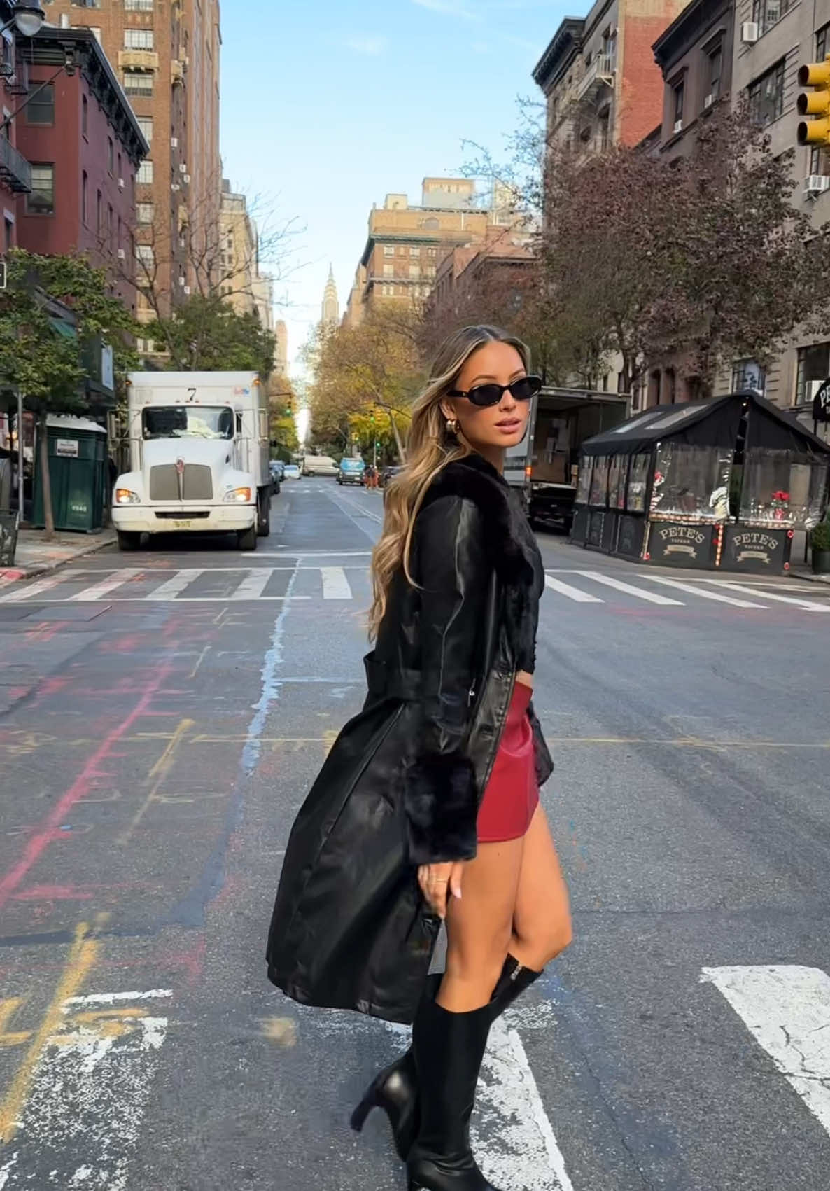 Spotted on the streets of New York 🔥 Lauren Tiby wearing a few of her fave pieces from her Princess Polly edit. Obsessed? Same. You can shop it now 🤳 #princesspolly #newyork #OOTD #influenceredit 