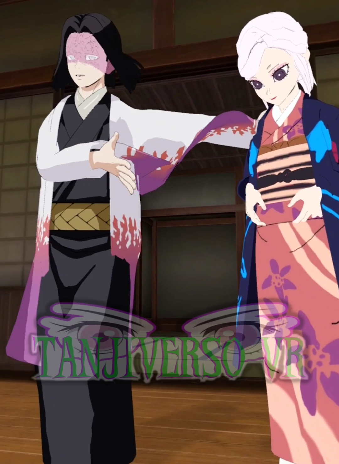 Quién embarazo a mi esposa!? 🤣🤣 . . #TANJIRO #NEZUKO #kimetsunoyaiba #parodia #meme #latino #parati #fyp #shinobu #anime #rengoku #chisme 