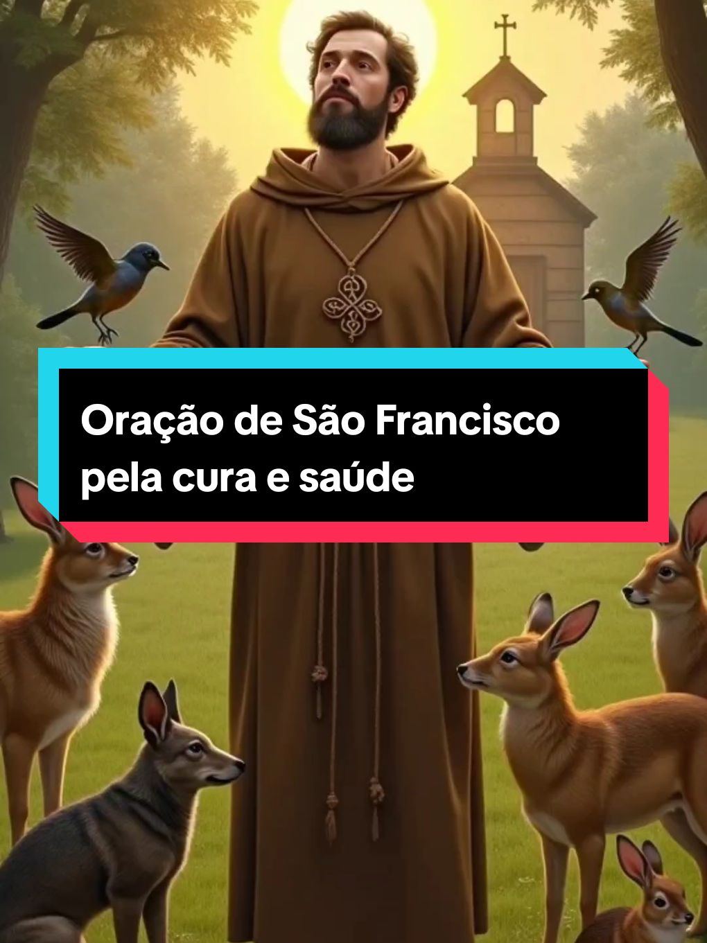 Oração de São Francisco pela cura e saúde #oração  #saofrancisco  #fé 