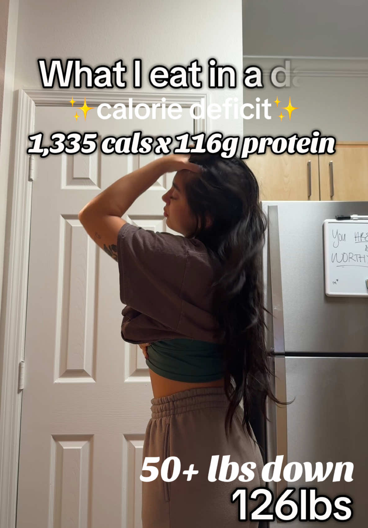 ✨What I eat in a day✨ as a girl on a calorie deficit. Down 50+lbs eating less and prioritizing protein to stay full. I am 5’2 for reference. Hope this video gives you ideas to help you in your weight loss journey💪🏼💪🏼💪🏼#weightloss #caloriedeficit #fitnessjourney #weightlosstransformation #weightlossmotivation #whatieatinaday #healthy #selflove #discipline #highprotein #lowcalorie 