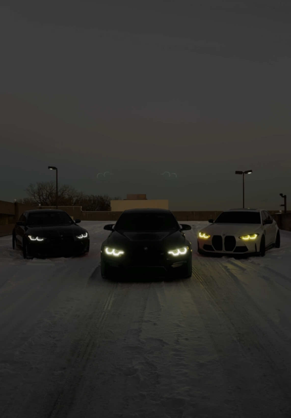 Beamers in the snow ⛄️ | #bmw #m3 #audi #rs5 #hypercar #supercars #carsoftiktok #cartok #carhub #fyp 