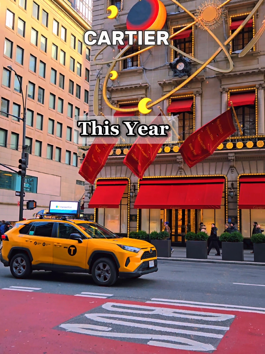 Last Year vs This Year  Christmas in New York #christmas #christmasiscoming #holidayseason #fifthavenue #christmasinnewyork #christmasdecoration #newyork #manhattan #travelnyc 