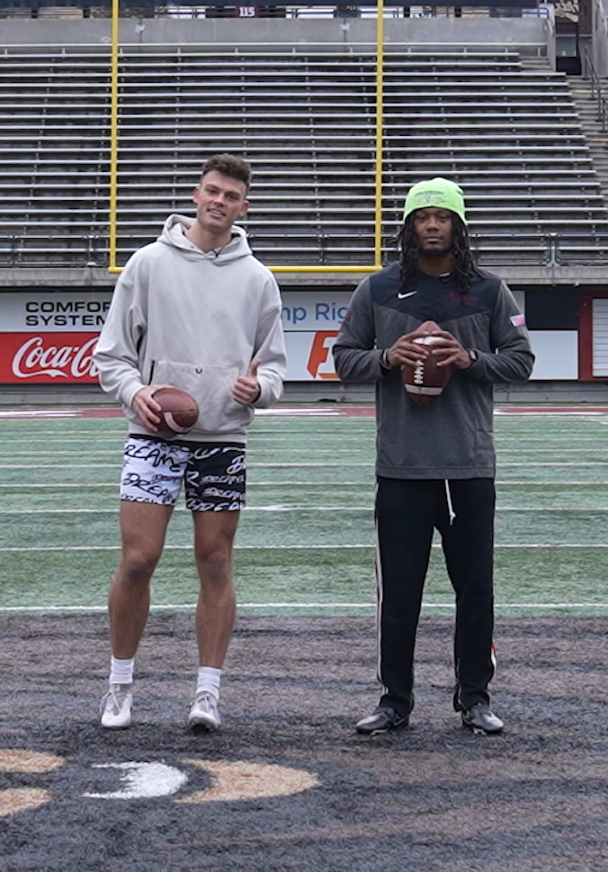What NFL team needs him at kicker? 😂 | @Jacosse 