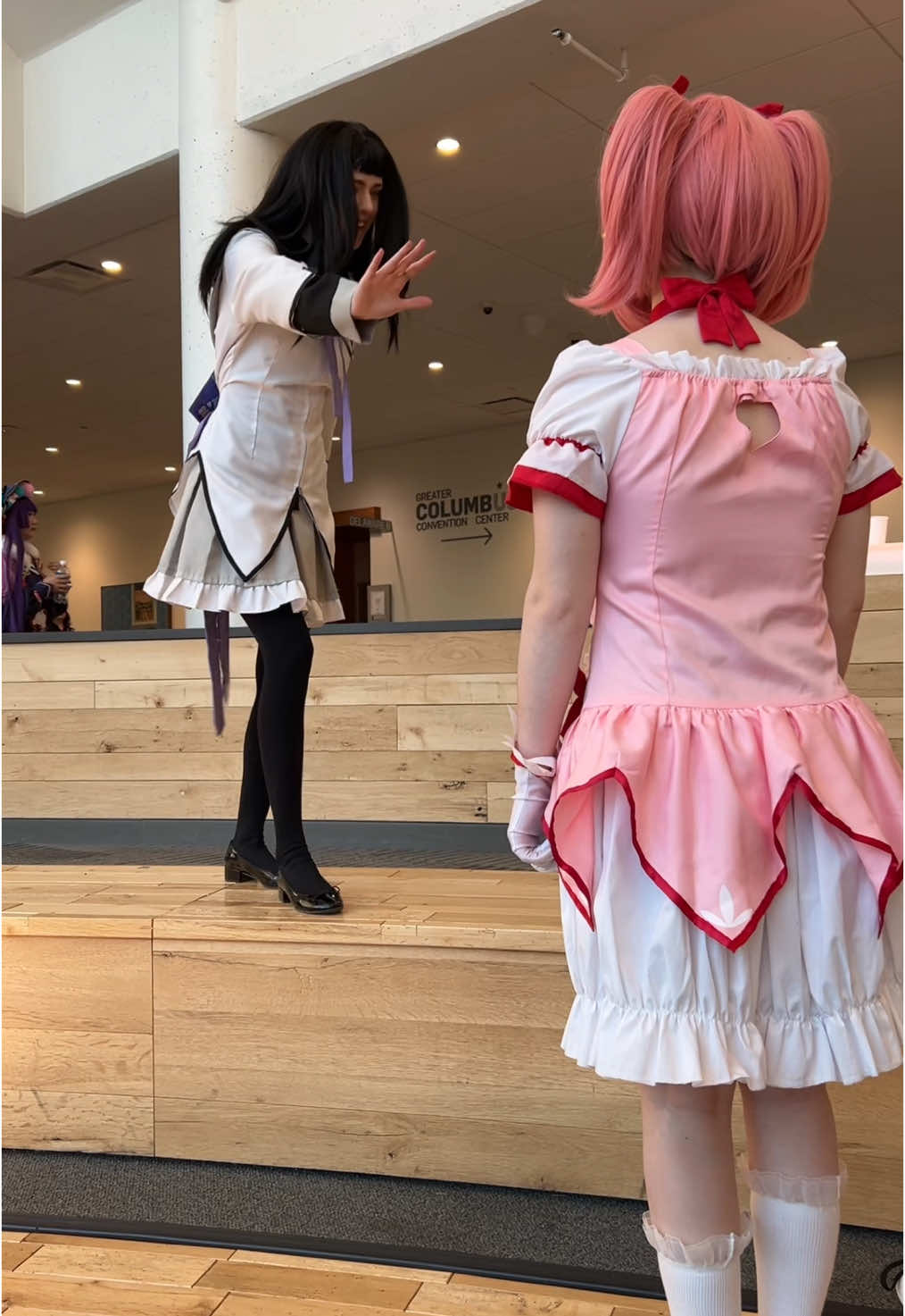 day one 1 of galaxycon was full of magical girl shenanigans #madokamagica #puellamagimadokamagica #madokamagicacosplay #homuraakemi #madokakaname #madokacosplay #madokamagicacosplay