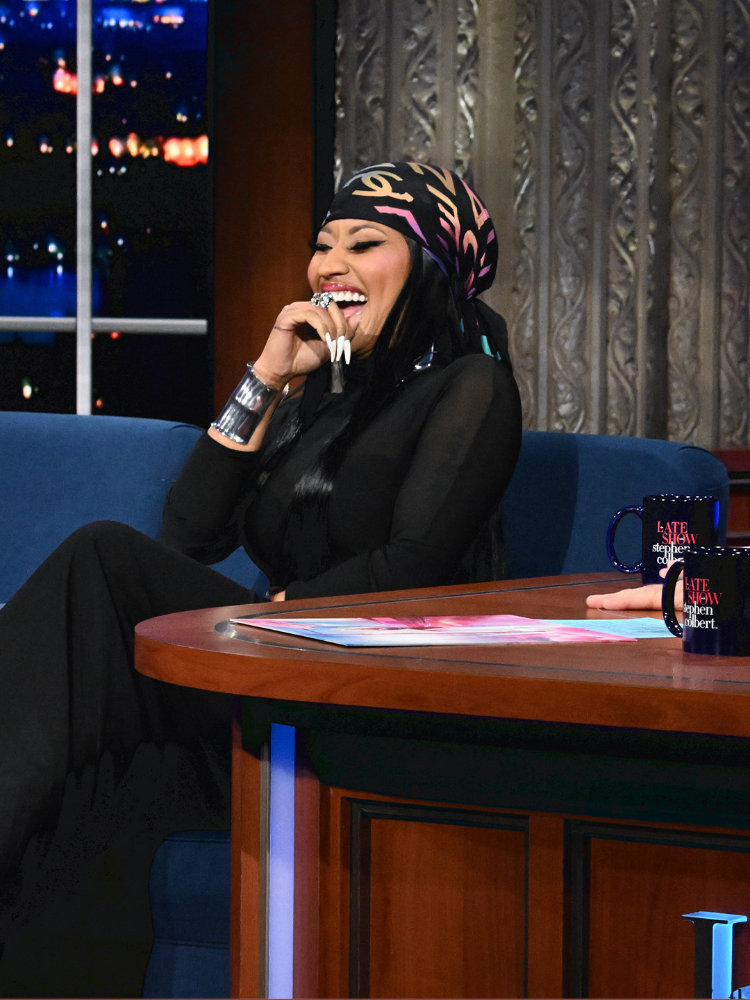 'Tis the season to take a page out of @nickiminaj's book!  #Colbert