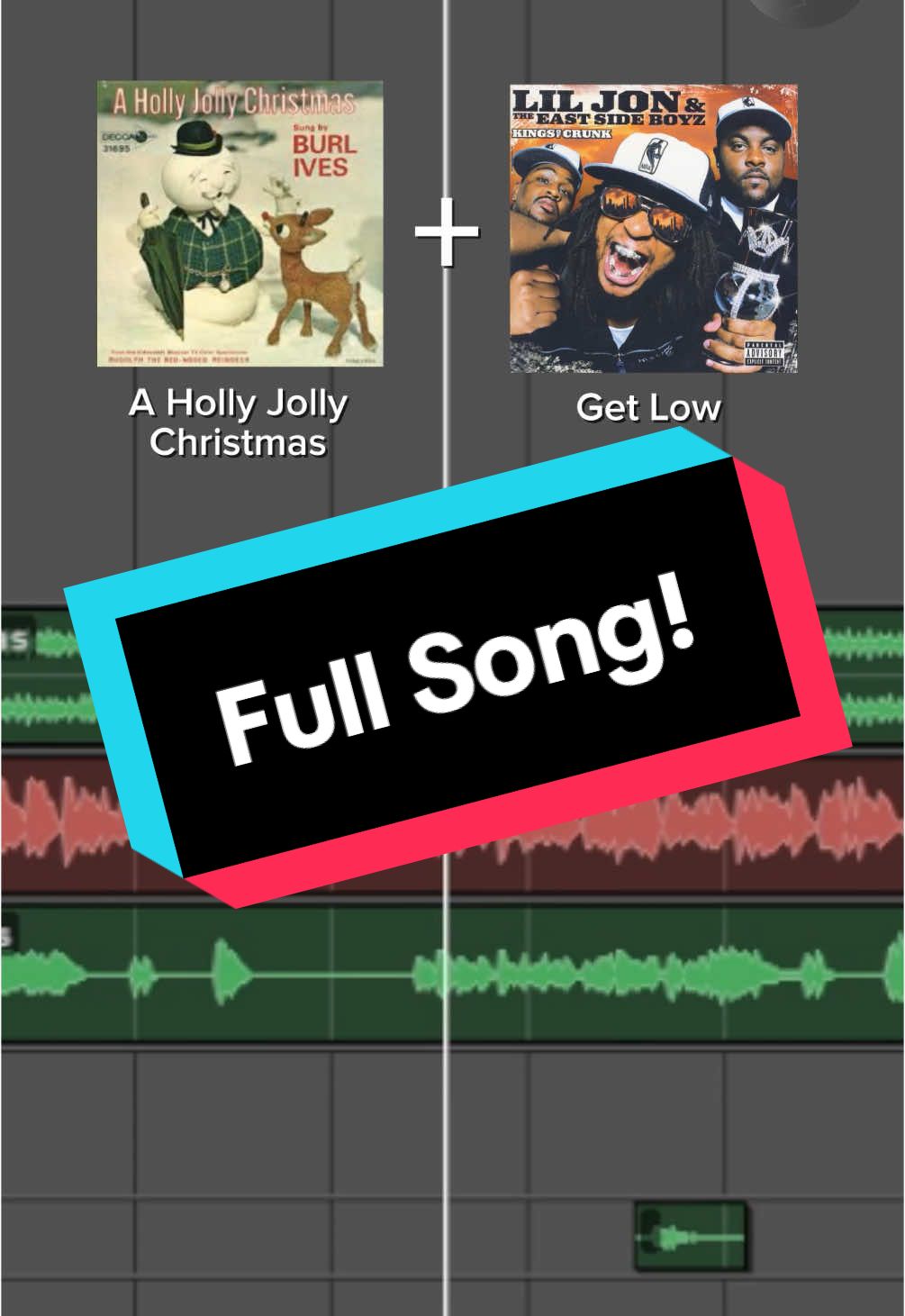 Merry Crunkmas! 🎄 @Lil Jon #getlow Vocals: @Sonofanexorcist 