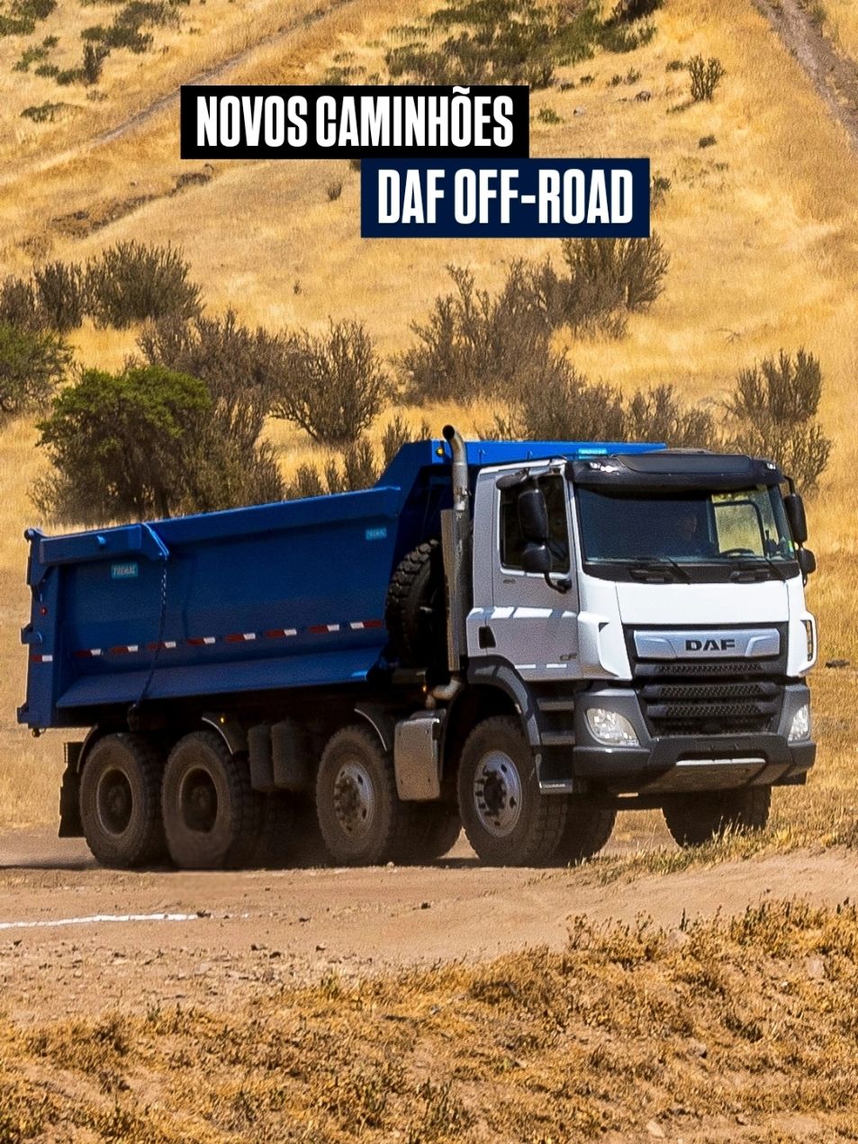 Nova linha de caminhões Off-Road DAF no Brasil #daf #offroad #caminhao 