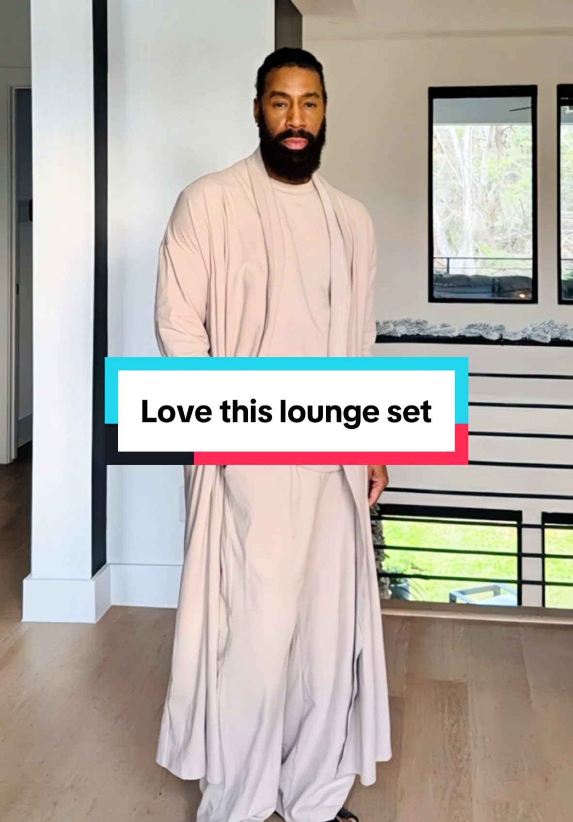 Loving this amazing lounge set! #keithharley #lifestyleinfluencer #over50club #TikTokFashion #coofandy 