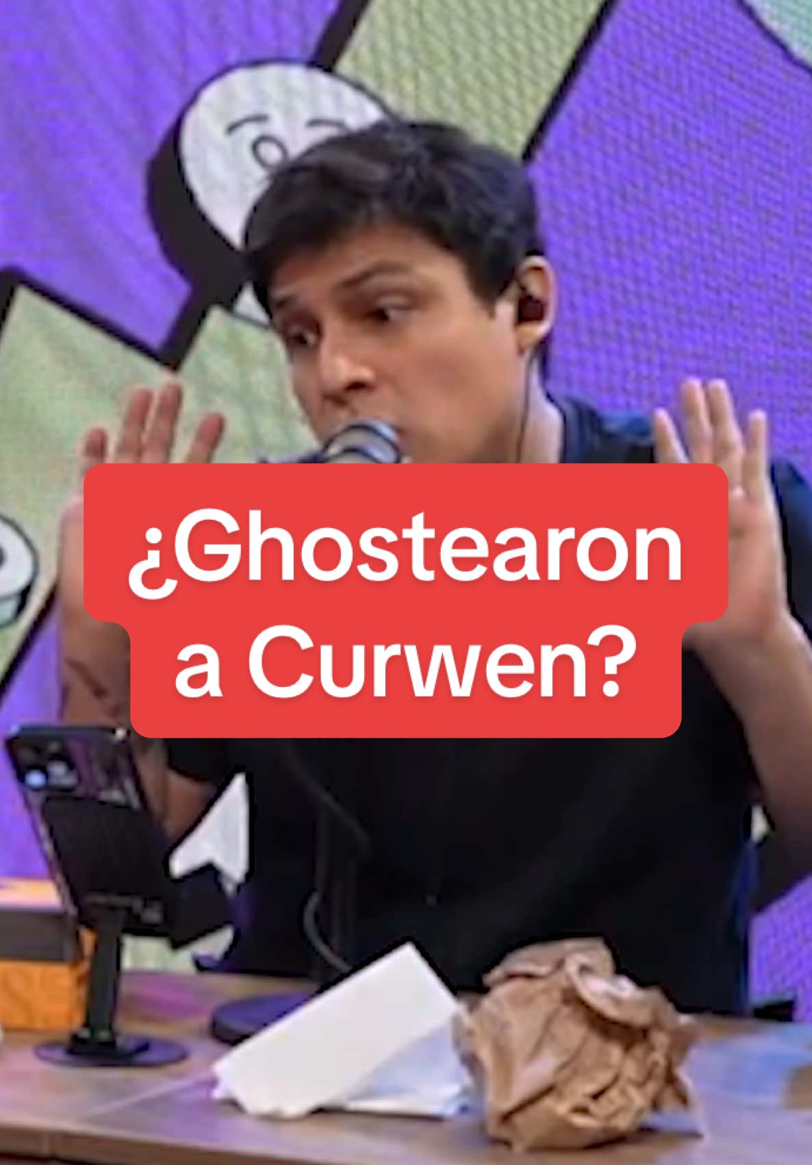 Pipipi tenemos soldado caído 😭. Curwen confiesa que Gabriela no le responde el DM 