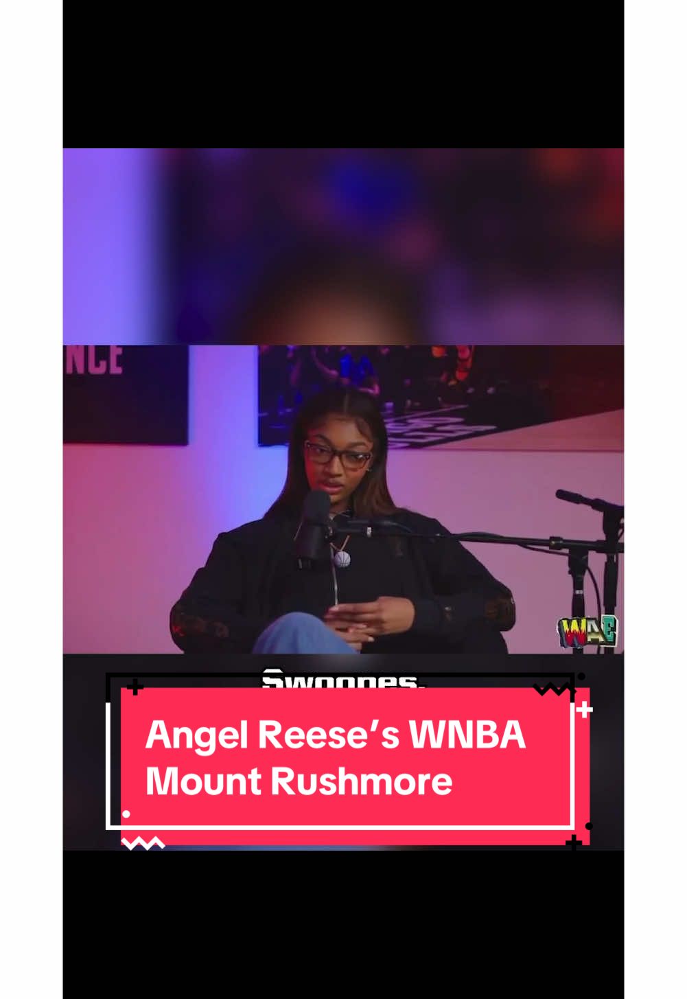 Did Angel get it right? 🤔 (via @The WAE Show) #mountrushmore #WNBA #angelreese #sherylswoopes #candaceparker #dianataurasi #lisaleslie 