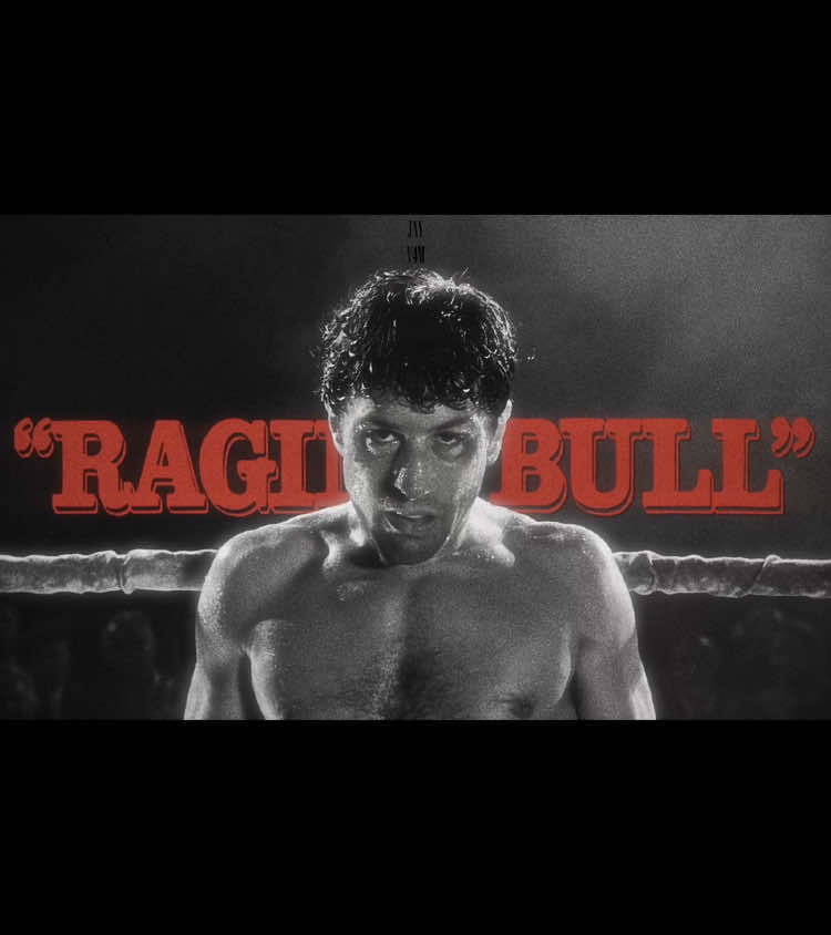 𝚁𝚊𝚐𝚒𝚗𝚐 𝙱𝚞𝚕𝚕. | 1980 | Raging Bull is a 1980 American biographical sports drama film directed by Martin Scorsese and starring Robert De Niro, Joe Pesci, Cathy Moriarty, Theresa Saldana, Frank Vincent, and Nicholas Colasanto in his final film role. The film is an adaptation of former middleweight boxing champion Jake LaMotta's 1970 memoir Raging Bull: My Story. It follows the career of LaMotta, played by De Niro, his rise and fall in the boxing scene, and his turbulent personal life beset by rage and jealousy. | #RagingBull #edit #movieedit #martinscorsese