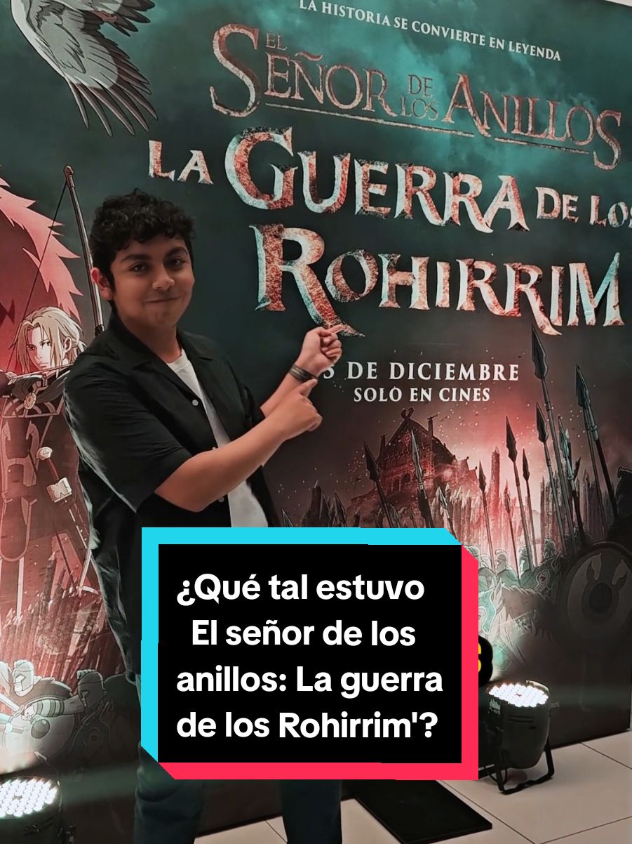 Así fue la Avant premiere de 'El Señor de los Anillos: La Guerra de los Rohirrim'. Es demasiado épica con muchas referencias a la trilogía principal. Vale la pena verla en el cine. 🚬 #elseñordelosanillos #thewaroftherohirrim #thelordoftherings #tolkien #gandalf @Warner Bros. Latam 