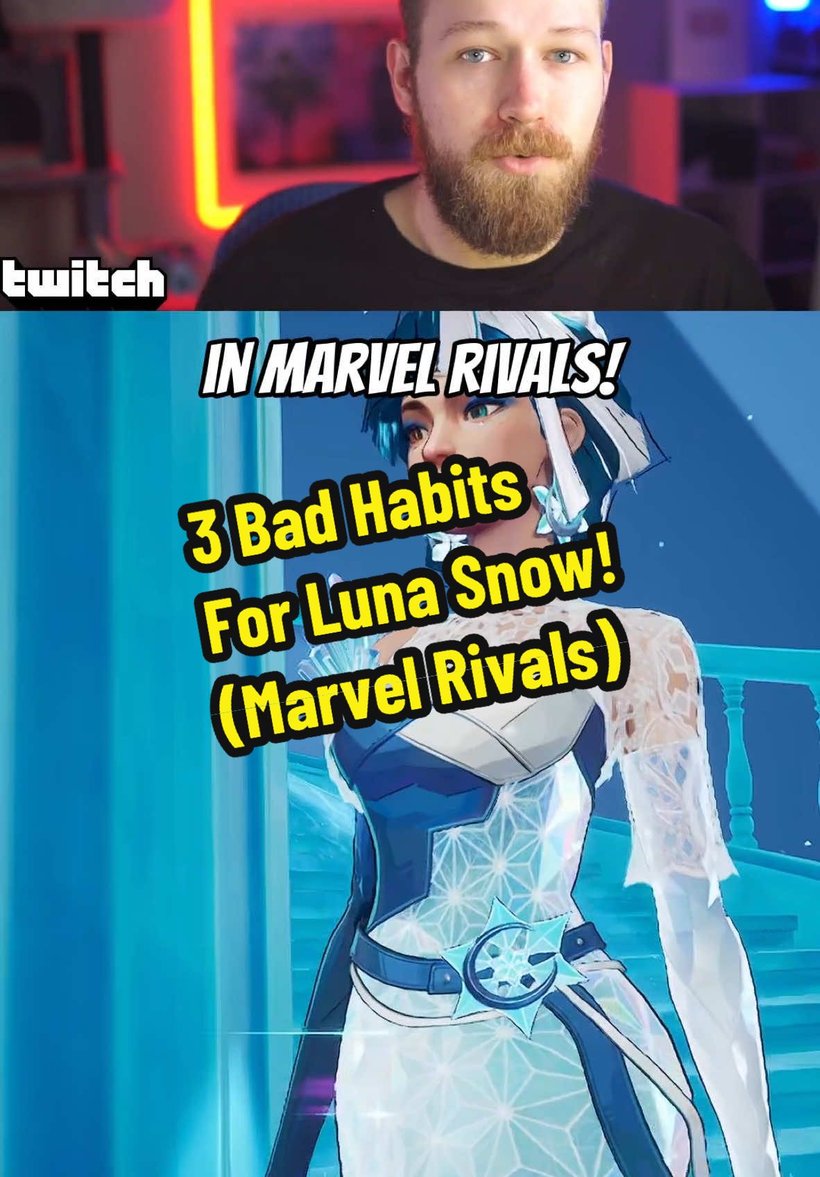 3 Bad Habits of EVERY New Luna Snow! #marvelrivals #marvelrivalsgame #doomsrise #rauknows Luna Snow Rivals Tips