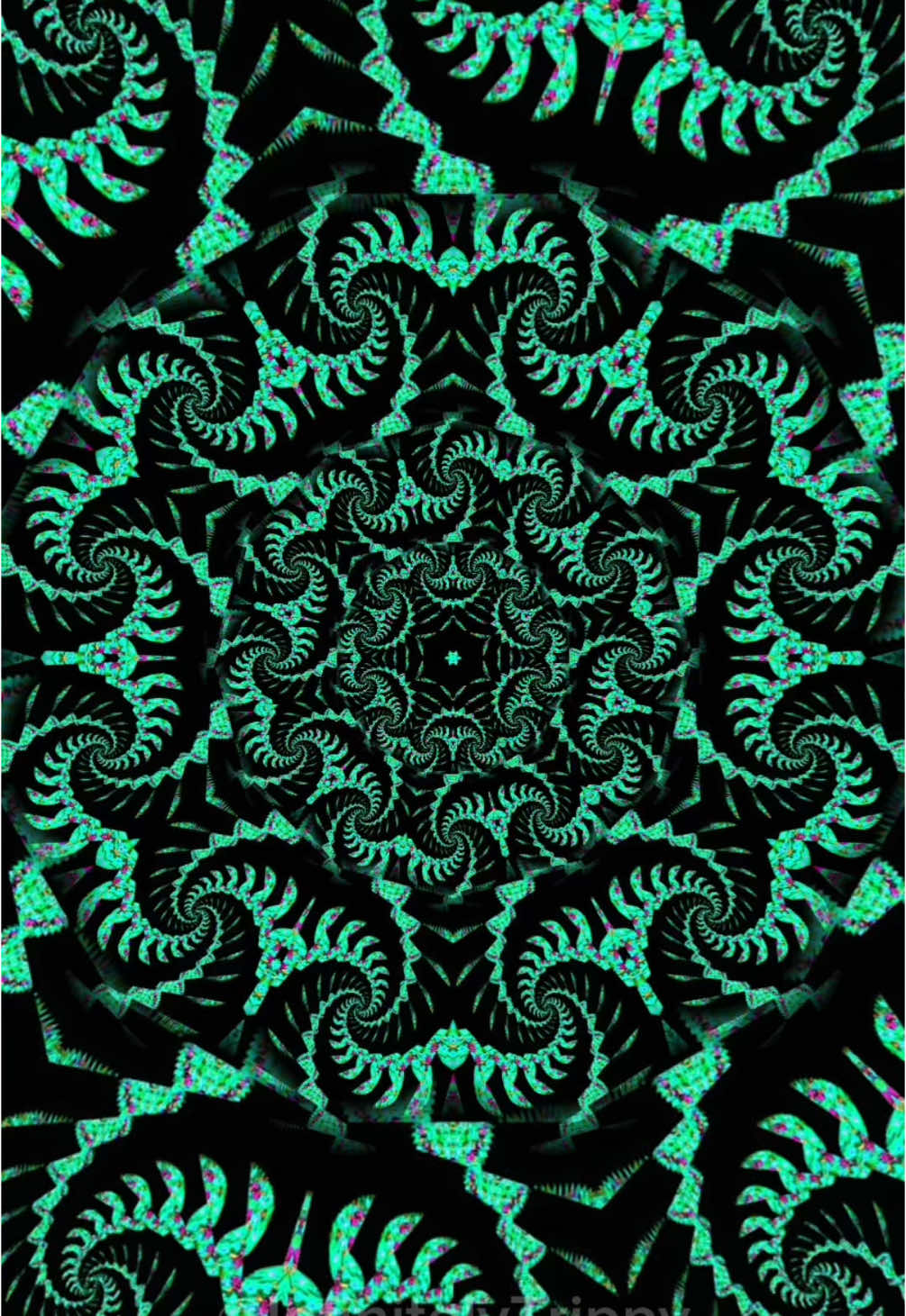 ‼️FLASH WARNING - Watch for 30sec. Then exit the app and look at your phone 😵‍💫🫠🫠 #TrippyArt #kaleidoscope #TrippyVideos #PsychedelicArt #DigitalArt 