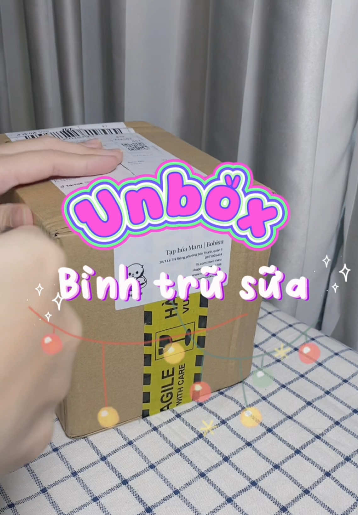 Unbox bình trữ sữa thuỷ tinh của Bobisu, tiệt trùng UV thoải mái luôn nha các mom, siêu tiết kiệm #unbox  #mevabe  #chamcon  #hanhtrinhcuanep 