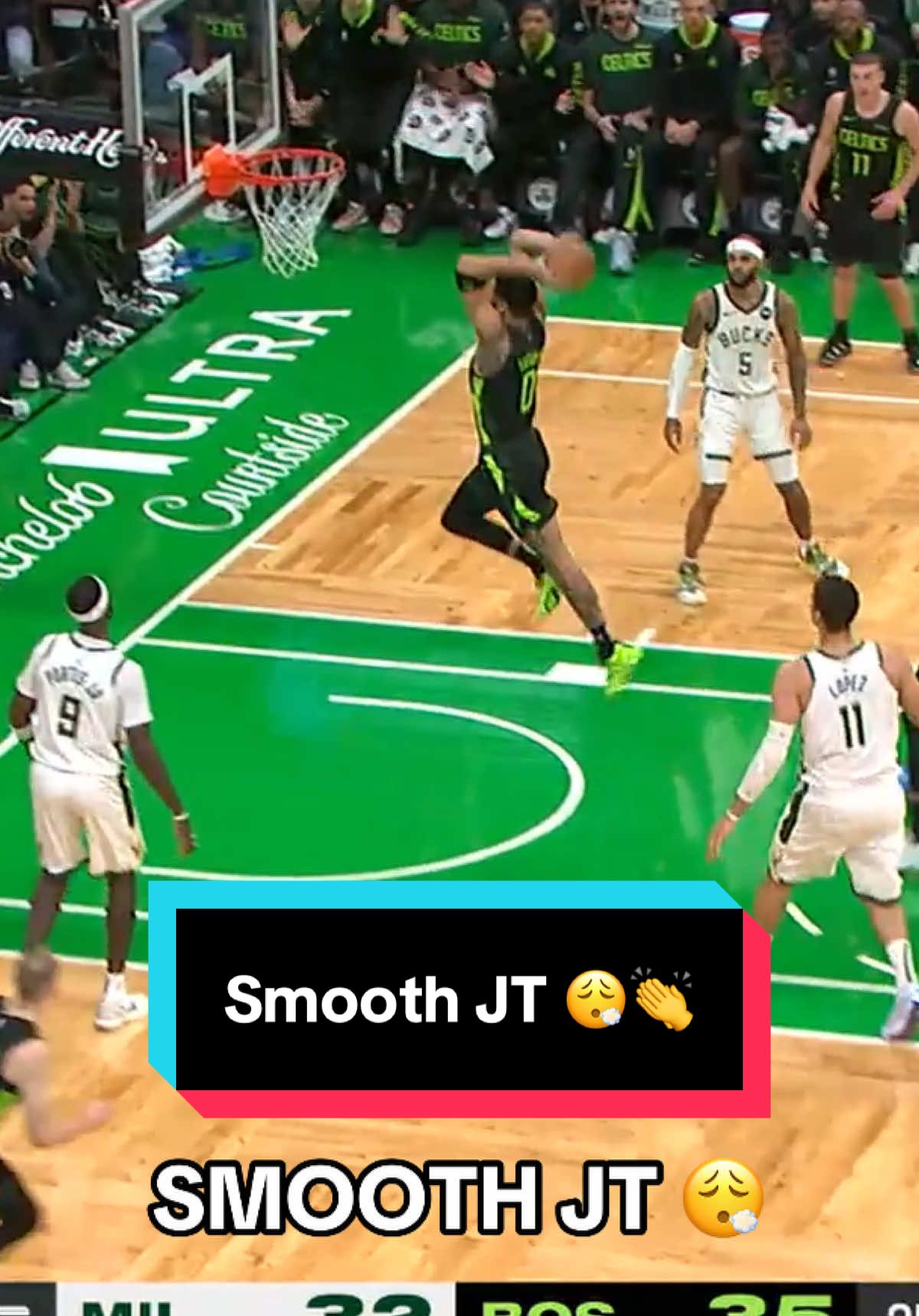 JT with the crossover & bucket 😮‍💨👏 @Boston Celtics #NBA #Basketball #Celtics #JaysonTatum 