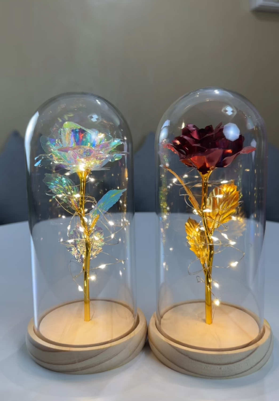 ANG GANDA NETO NAKAKA INLOVE SIYA! 🌹✨😍 #ledflowerlamp #flowerlamp #giftideas 