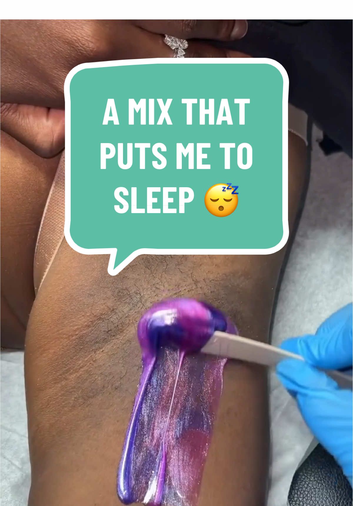 SLEEP INSOMNIA DEFINITELY ISNT FOR THE WEAK! ASMR REALLY HELPS 🫶🏾🙏🏾 @Sexy Smooth Wax with the relaxing colors when mixed 😍  #fyp #waxtok #insomnia #asmr #foryoupage #wax #satisfyingvideo #galaxy #mermaid #mix #sleep 