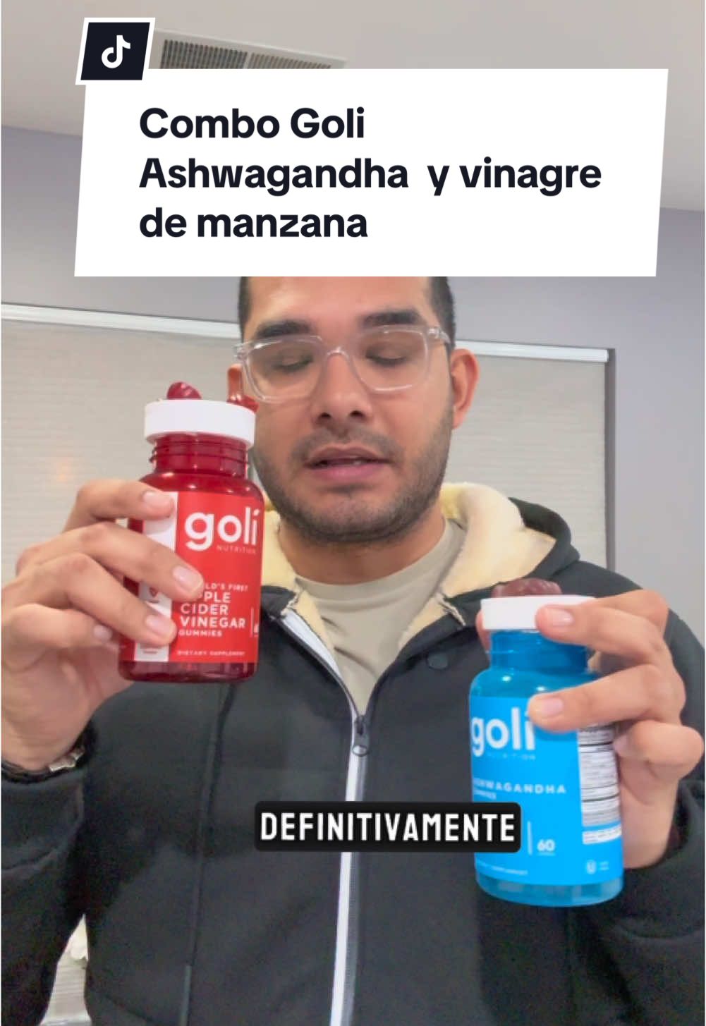 Combo de 1 gomitas de GOLI Ashwagandha y 1 de vinagre de manzana #goli #goliashwagandha #goligummies #applecidervinegar #applecider #TikTokShopHolidayHaul #mademyyear #TikTokShopCreatorPicks #giftguide  