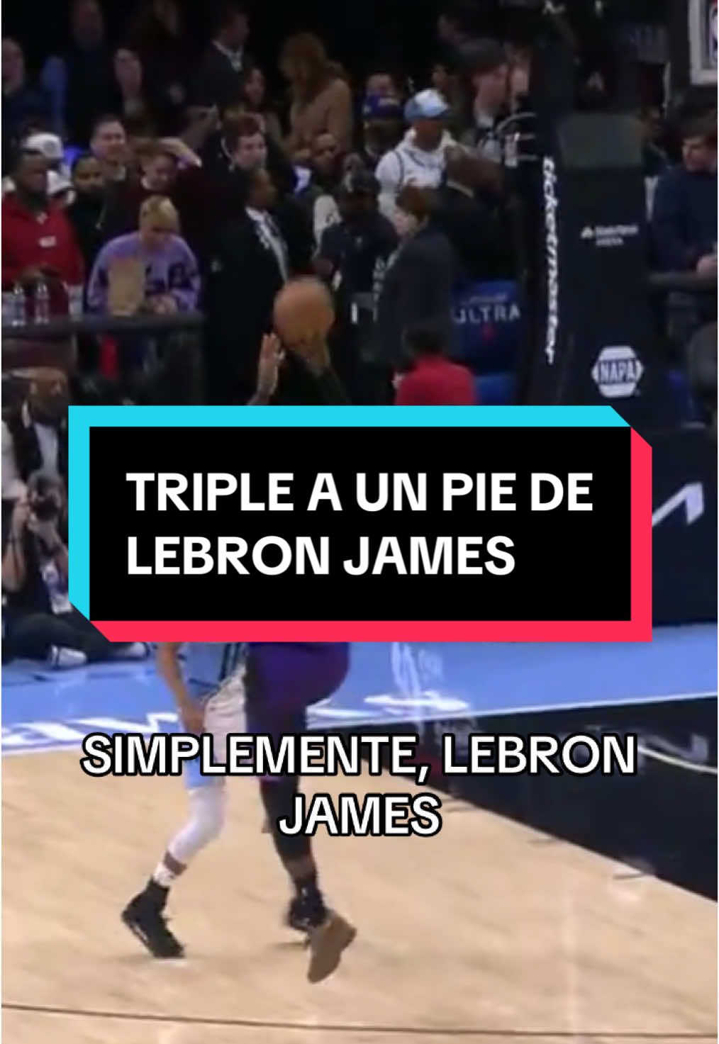 LEBRON 😱 #basketball #TikTokDeportes #NBA #lebron 