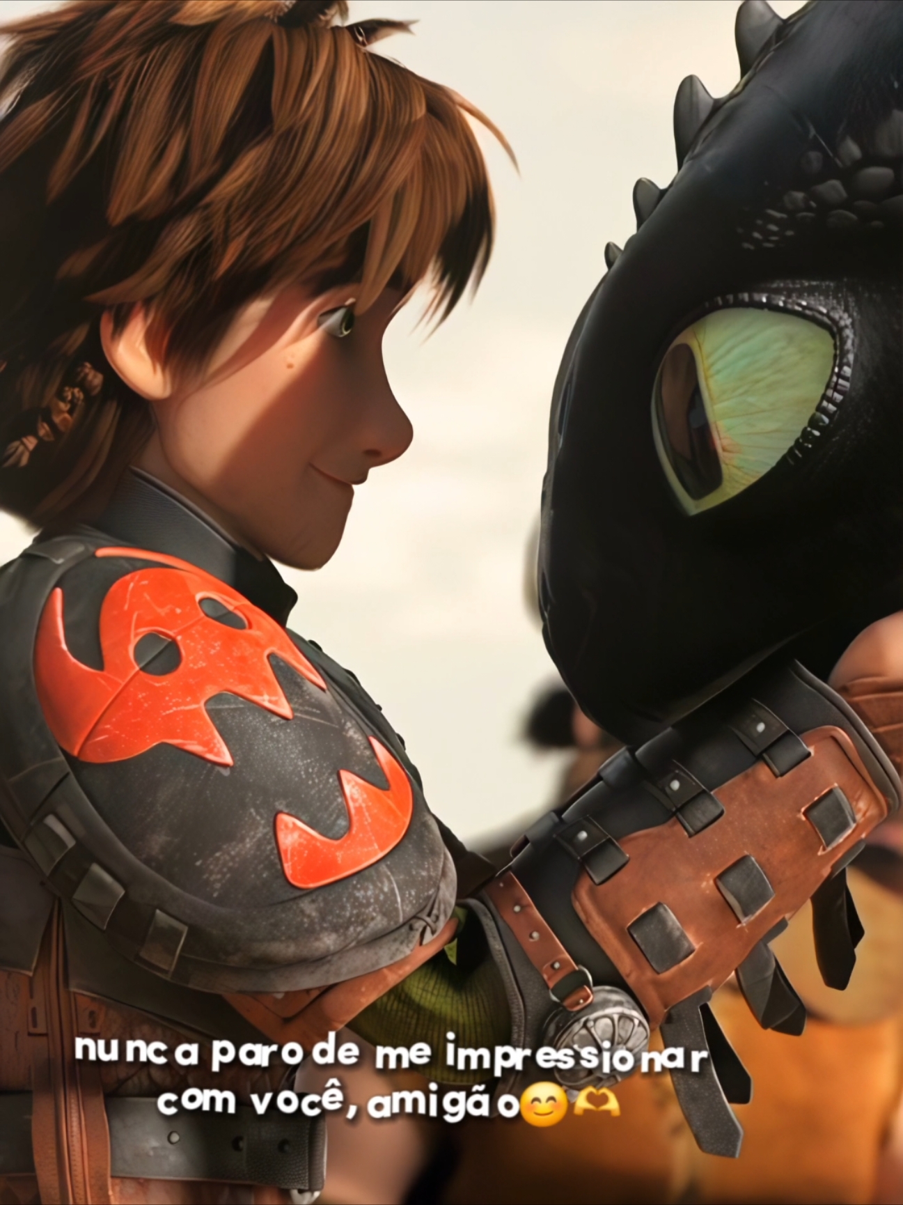 A relação dessa dupla é tão...🤩 | #comotreinarseudragao #filme #howtotrainyourdragon #hiccuphaddock #comoentrenaratudragon #hiccupandtoothless #comotreinarseudragaoedit @Baberry