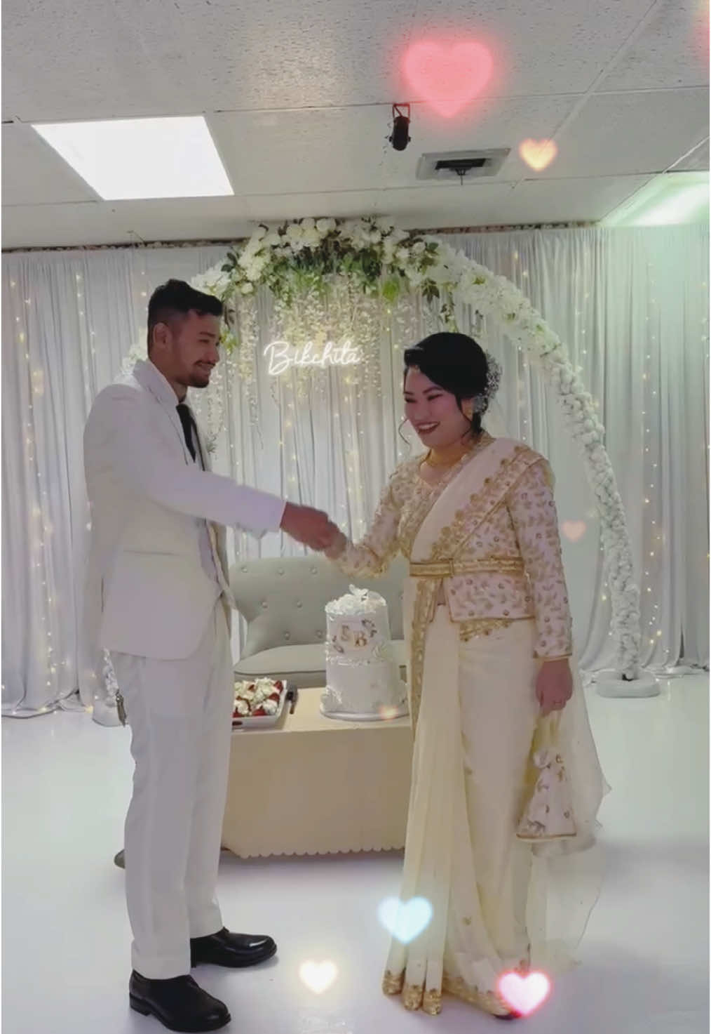 I'm thrilled that you found your forever person, and what a great addition they will make to our family😍❤️🥰🥹 @biky_digital7  such a fairytale🥰😍😍😍😍😍 Happy engagement to both of you🥰🥰🥰 #engagement #brother #bollywoodsong #samikshyastha💕 #goviral 