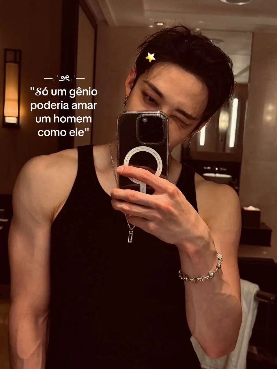 #bangchan || Ficou mto fofuxo essi video, vouchorar // ib: me?? #bangchan #fypp #trendtiktok 