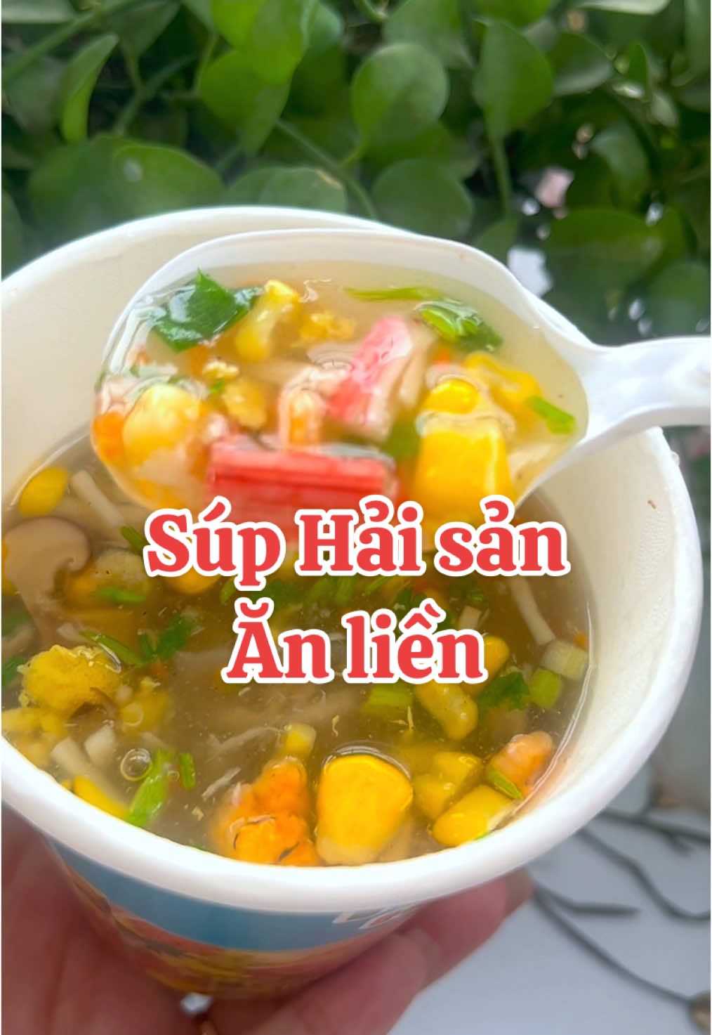Súp Hãi sản ăn liền ngon và tien lợi lắm luôn ạ#bepbaduong #xuhuon #xuhuongtiktok2024 #ancungtiktok #reviewfood #food #commientay #dacsanvietnam #titotxuhuong #anvat #muckbang #supanlien #viral #viencanhanlien #isoup 