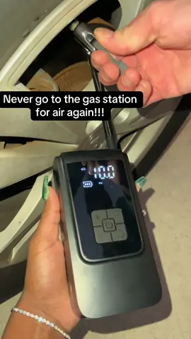 I got tired of spending all my coins at gas station chile 🙂‍↕️ #airpump #portable #wireless #cartok #flattire #giftsforhim #giftsfordad #tiktokshopholidayhaul #spotlightfinds #giftsforher #psi 