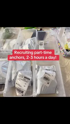 Recruiting part-time anchors, 2-3 hours a day! TX #tiktokshop #TX #usa 