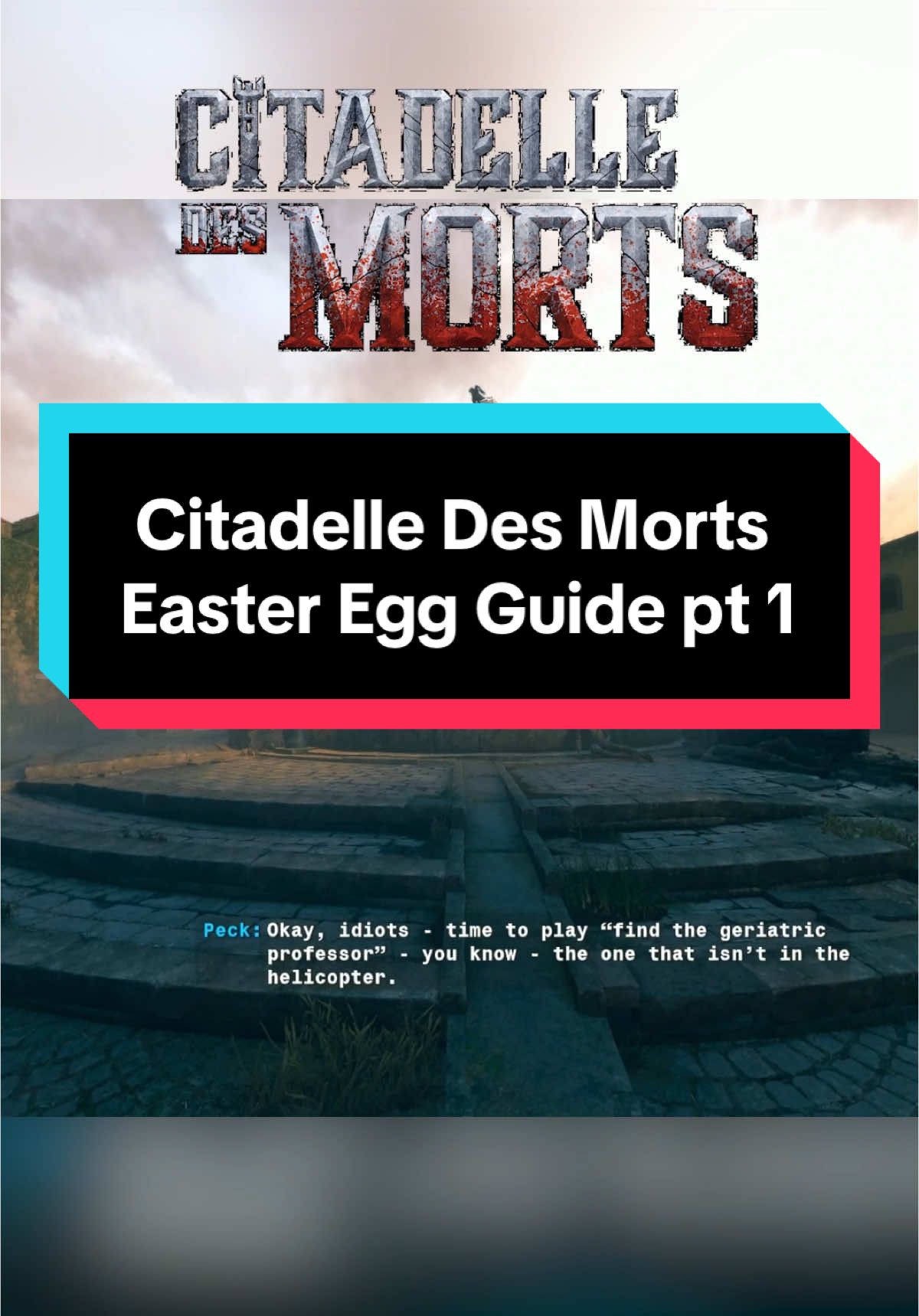 Citadelle Des Morts Easter Egg Guide #bo6 #zombies #easteregg #blackops6zombies #citadelledesmorts 