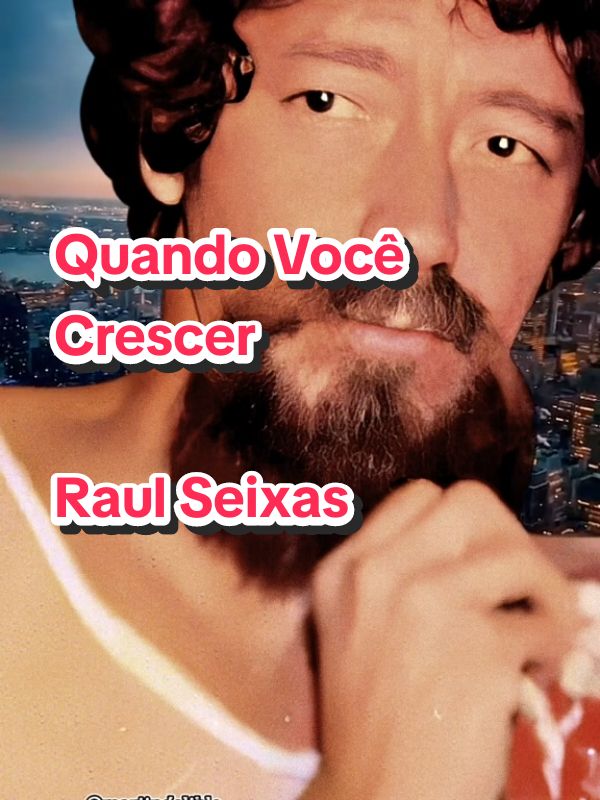 Quando Você Crescer  Raul Seixas🎵🎼🎵 #anosatrás  #tocaraul #crazy #Raulseixas #paidorockbrasileiro #viralvideo #fy #Rocknacional #Raulzito #sociedadealternativa #malucobeleza #tenteoutravez 