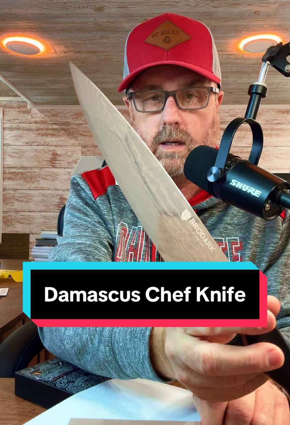 Damascus Chef Knife #knife #chefknife #TikTokShopHolidayHaul @Top Knife Shop 