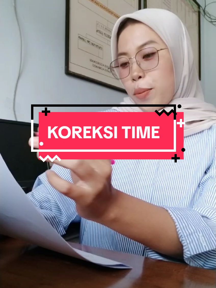 #koreksi 