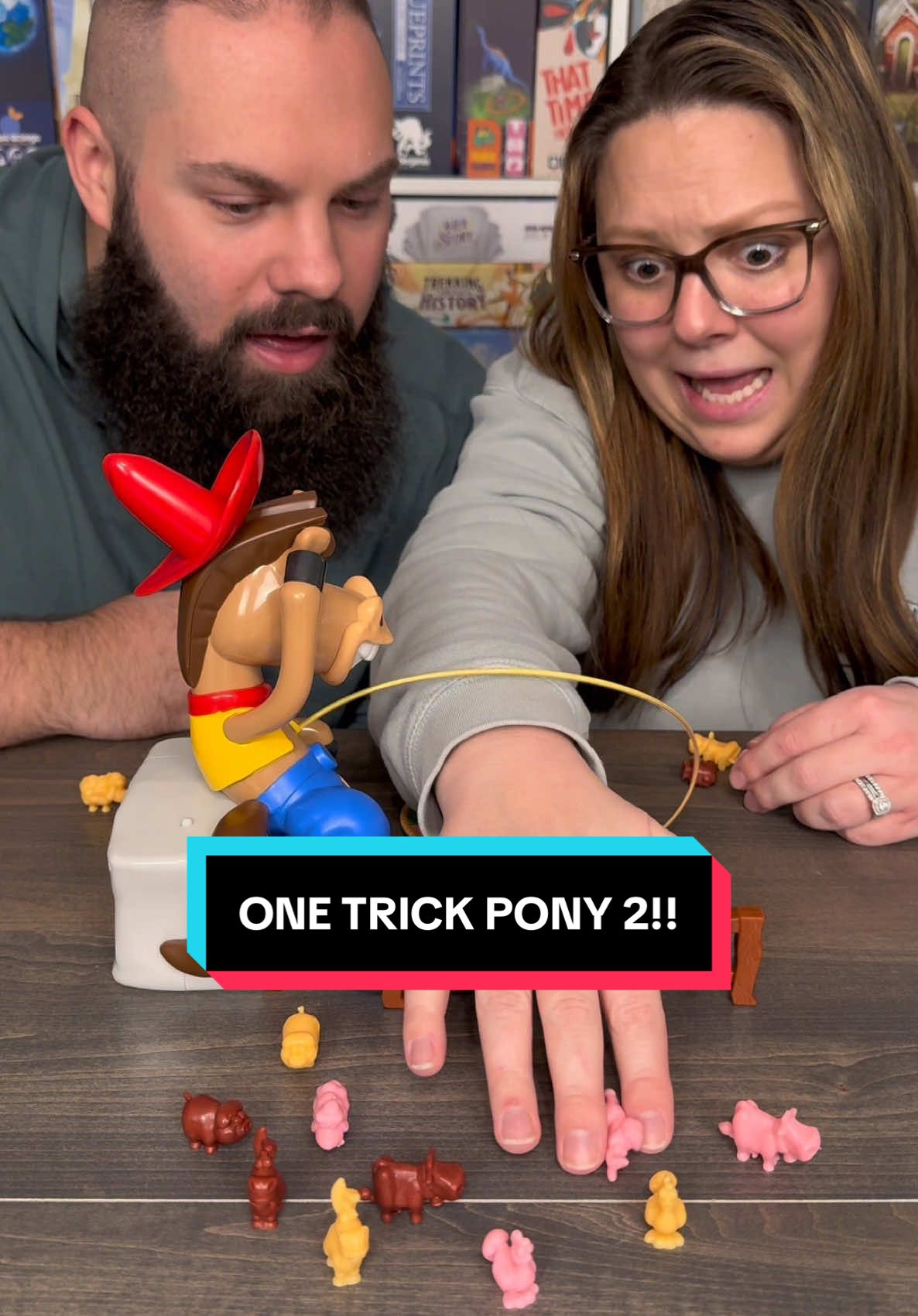 Come Play One Trick Pony With Us!!! #boardgames #GameNight #couple #fun 