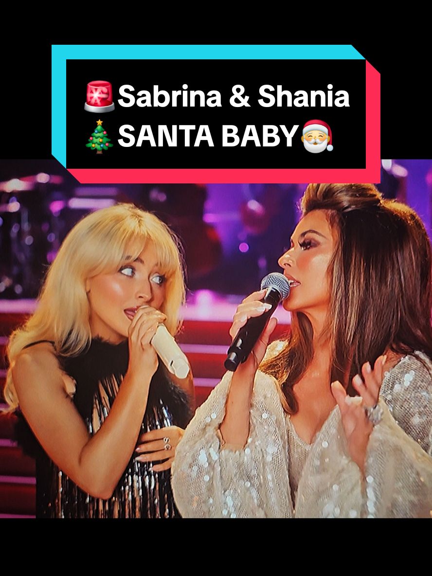 🚨 Queens of Christmas🎅🎄‼️ . . #sabrinacarpenter #shortnsweettour #shortnsweet #viral #trending #fyp #fruitcakesabrina #itschristmasseason #Christmasspecial #anonsensechristmasspecial #sabrinachristmas #sabrinacarpenterchristmas #Christmas #sabrinanetflix #sabrinacarpenternetflix #sabrinacarpenterchristmasspecial #santababy #sabrinasantababy #sabrinacarpentershaniatwainsantababy #sabrinashaniasantababy #outfitssabrinacarpenter #sabrinashania #sabrinacarpentershania #sabrinashaniatwain #sabrinacarpentershaniatwain #sabrinashaniachristmas