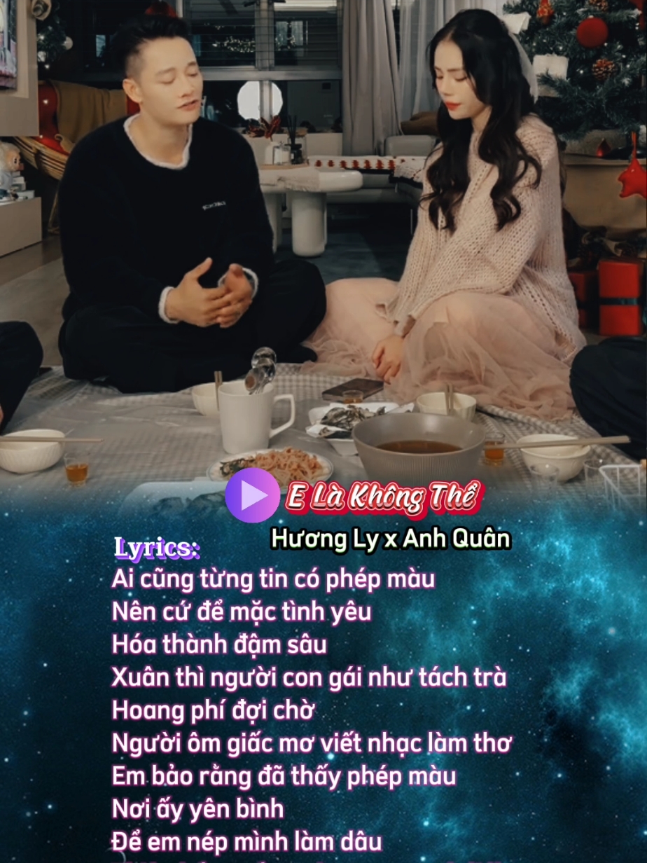 Em bảo rằng đã thấy phép màu. #nguyenhuongly #huongly #anhquan#anhquanidol #elakhongthe #lyrics #music #nhachaymoingay #giaidieucuonhut 