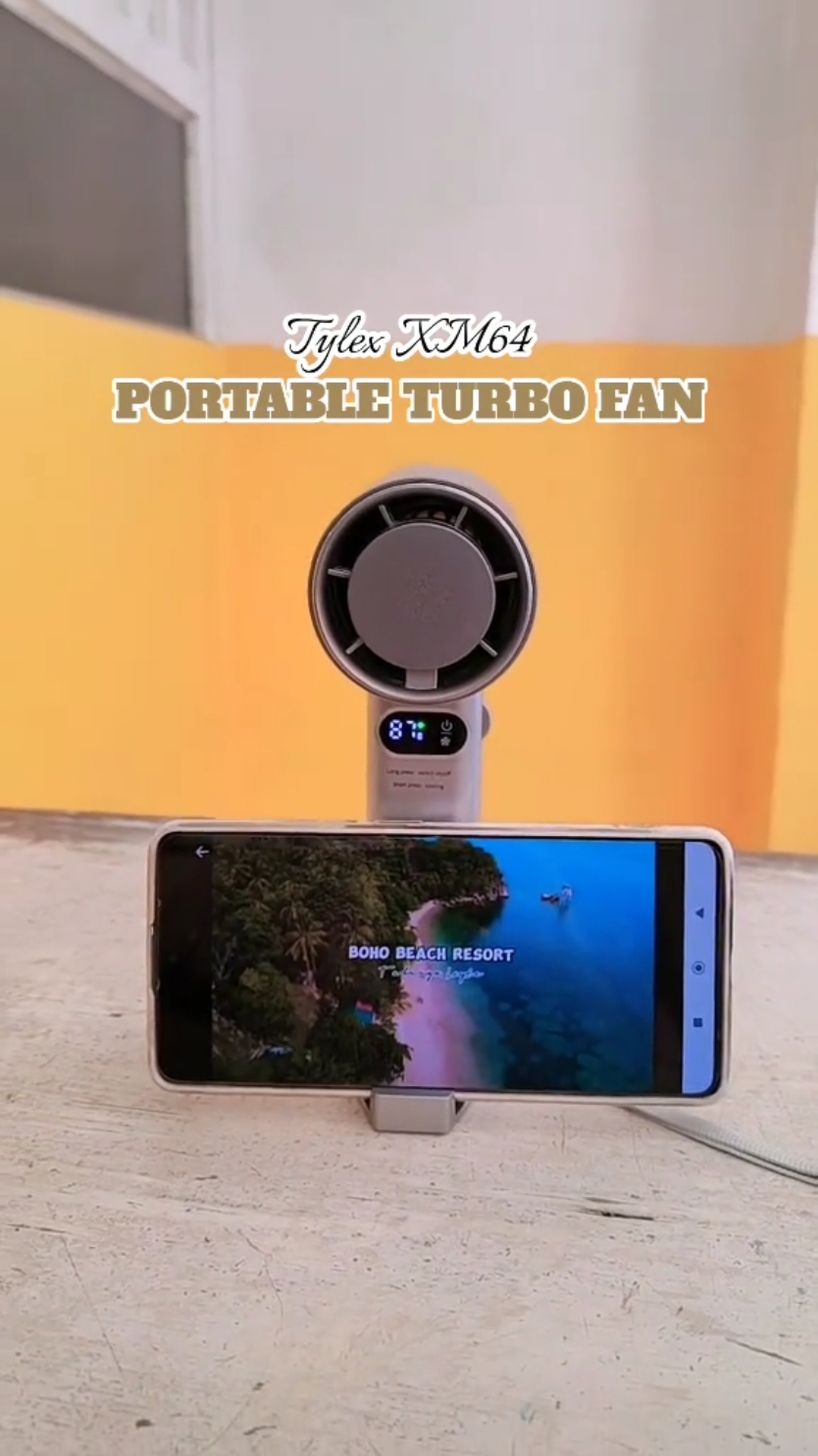 ganda talaga ng turbo fan na 'to😊 #tylex #portablecoolingfan #turbofan #christmasgiftideas 