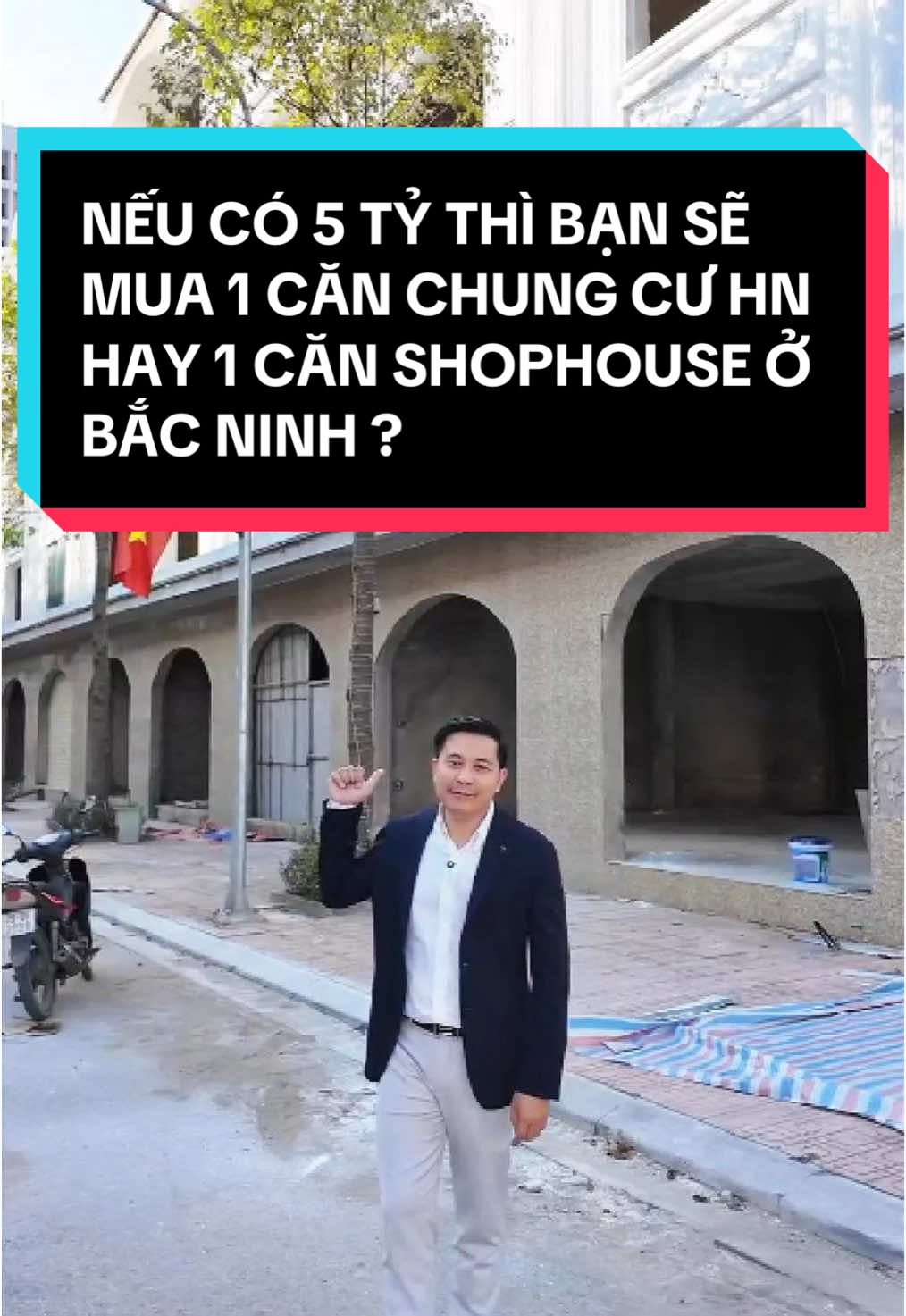 NẾU CÓ 5 TỶ THÌ BẠN SẼ MUA 1 CĂN CHUNG CƯ HN HAY 1 CĂN SHOPHOUSE Ở BẮC NINH ? @Thực - Trung Thực @Trung Thực Land #thucnguyen #trungthucland #bds #dautubds #bacninh #bacninh99 #thuanthanhbacninh 