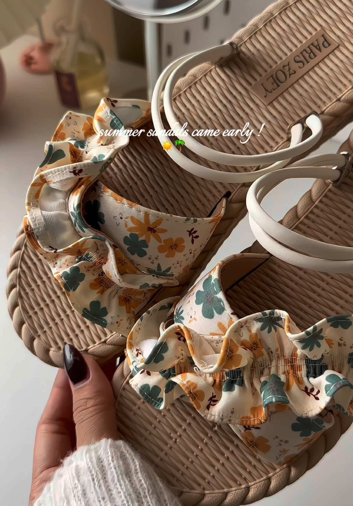 can’t wait to style this! ☀️💫 #sandal #beachsandals #summersandals #sandalsforwomen #sandalsrecommendations #OOTD #outfit #fyp #trending #viral 