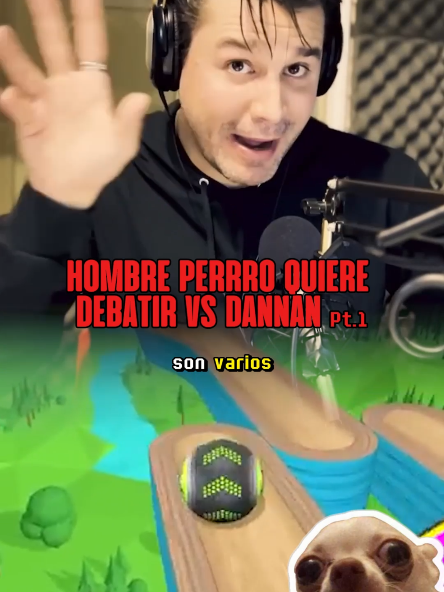 Hombre perro debate jajaja (subreal). #dannan #subreal #hombreperro #perro #debate #feminismo #feminista #foruyou #fyp #lgbt #trans #transgenero