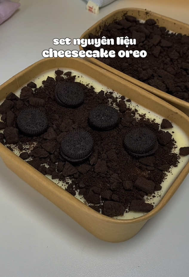 quoá đơn giản lunn#sttcpm🧀 #unboxing #cheesecake #cheesecakeoreo #abby #setnguyenlieu#lambanh #xuhuong 